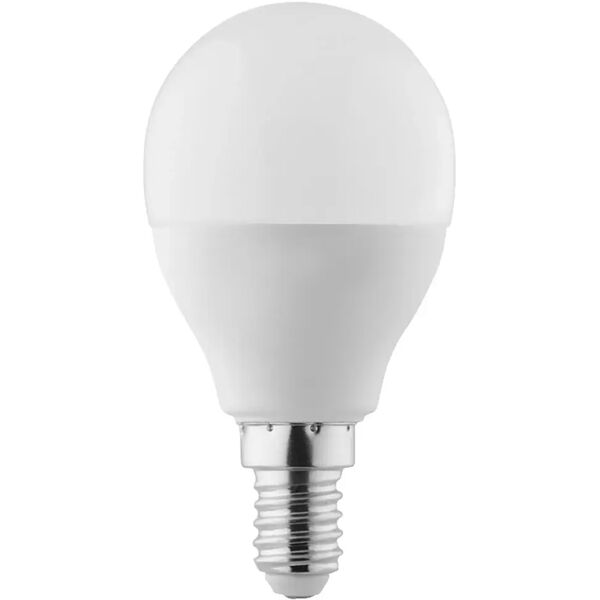 tecnomat lampadina vivida led minisfera e14  7w=54w 630 lumen 3000k  luce calda Ø 37x125 mm