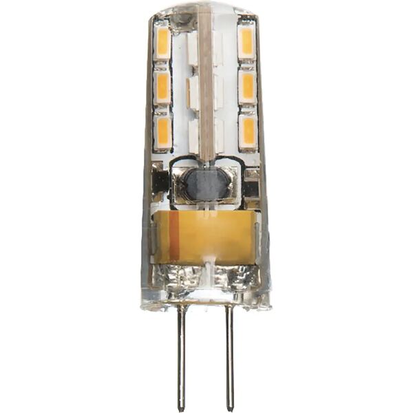 tecnomat lampadina vivida led g4 1,2w=13w 110 lum en 3000k luce calda Ø 9,5x34,5 mm 12v