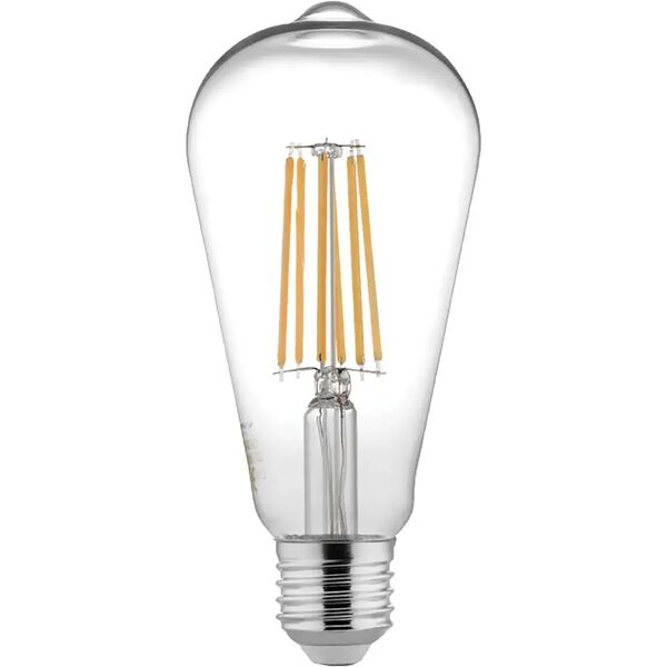 vivida international lampadina vivida led filamento retro e27 11w=100w 1550 lumen 4000k luce bianca Ø 64x140 mm