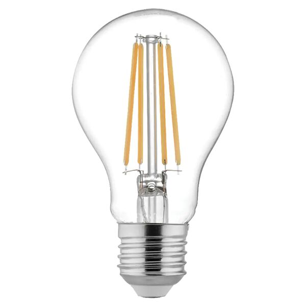 vivida international lampadina vivida led filamento goccia e27 8w=80w 1150 lumen 4000k luce bianca Ø 60x108 mm