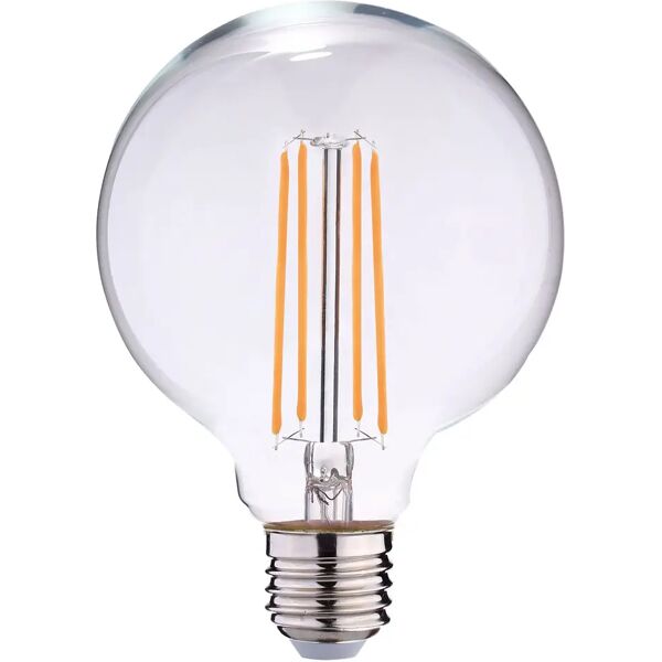 tecnomat lampadina parko led filamento globo e27 7,2w=60w 780 lumen 3000k luce calda Ø125x170 mm