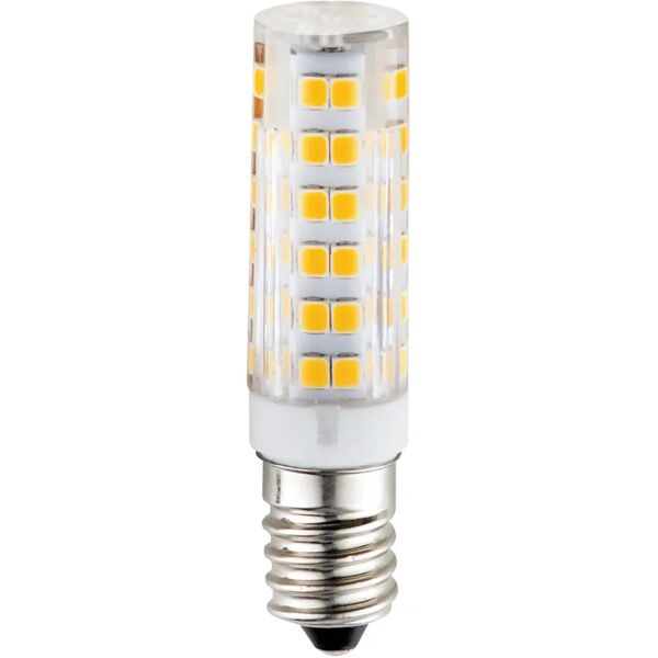 tecnomat lampadina per cappe elbex led smd e14 4,5w 490 lumen 6000k luce fredda dimensione Ø16x66 mm