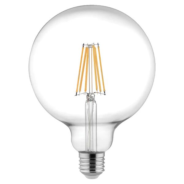tecnomat lampadina vivida led filamento globo e27 11w=100w 1521 lumen 3000k luce calda Ø 125x170 mm