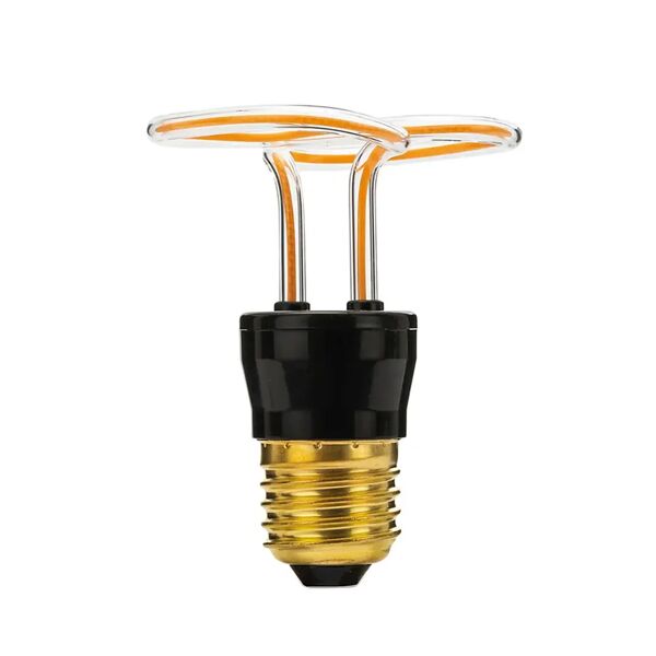 tecnomat lampadina led luxury as6 e27 5w 240 lumen 1800k luce calda 70x83 mm