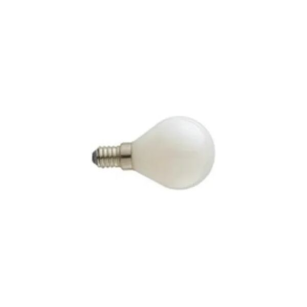 tecnomat lampadina intec led filamento globo opale e14 4w=40w 470 lumen 5000k luce fredda Ø 45x78mm