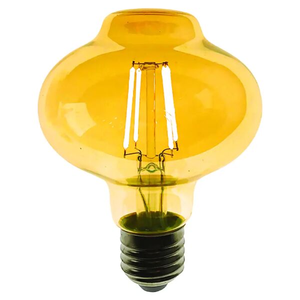 tecnomat lampadina vivida led vintage fungo e27 4w=25w 400 lumen 2700k luce calda Ø 85x115 mm