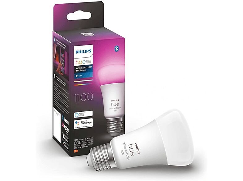 Philips LAMPADA LED  Hue White& Color E27 9W