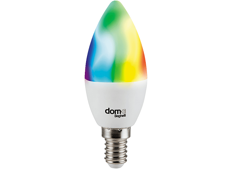 Beghelli LAMPADINA LED  WIFI OLIVA E14 RGB+W