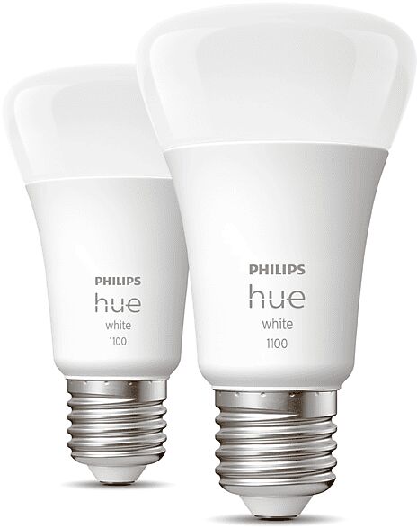 Philips LAMPADINA LED  Hue White 2Lamp E27 9W