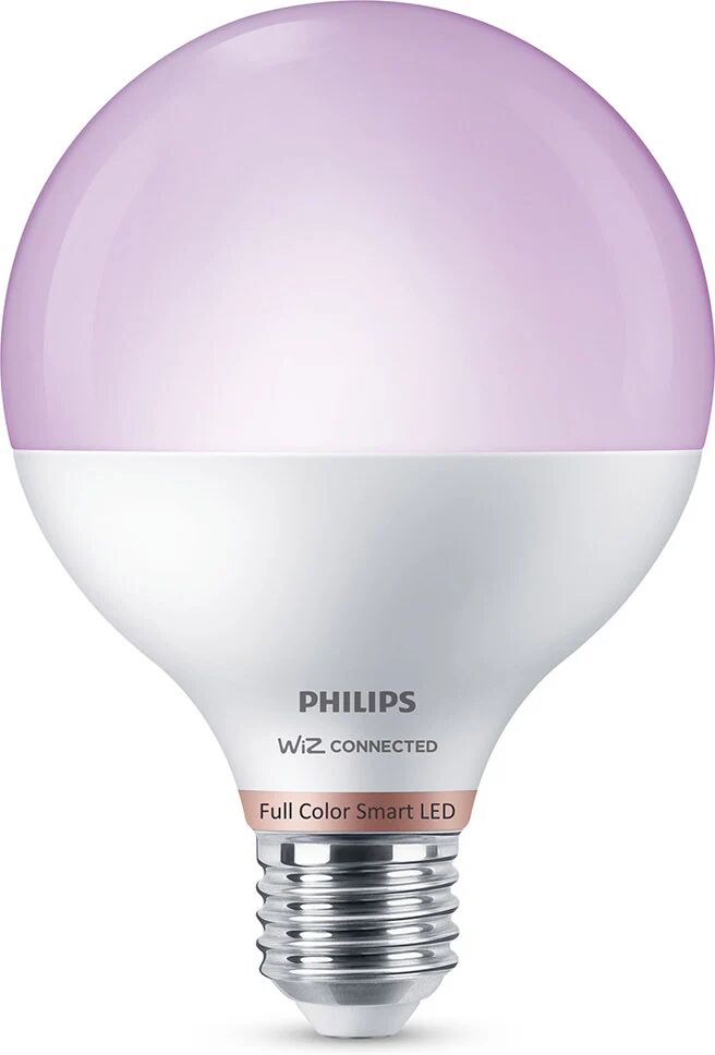 Philips LED Lampadina Smart Dimmerabile Luce Bianca o Colorata Attacco E27 75W Globo