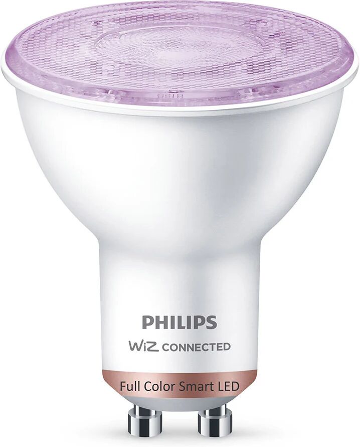 Philips LED Lampadina Smart Dimmerabile Luce Bianca o Colorata Attacco GU10 50W