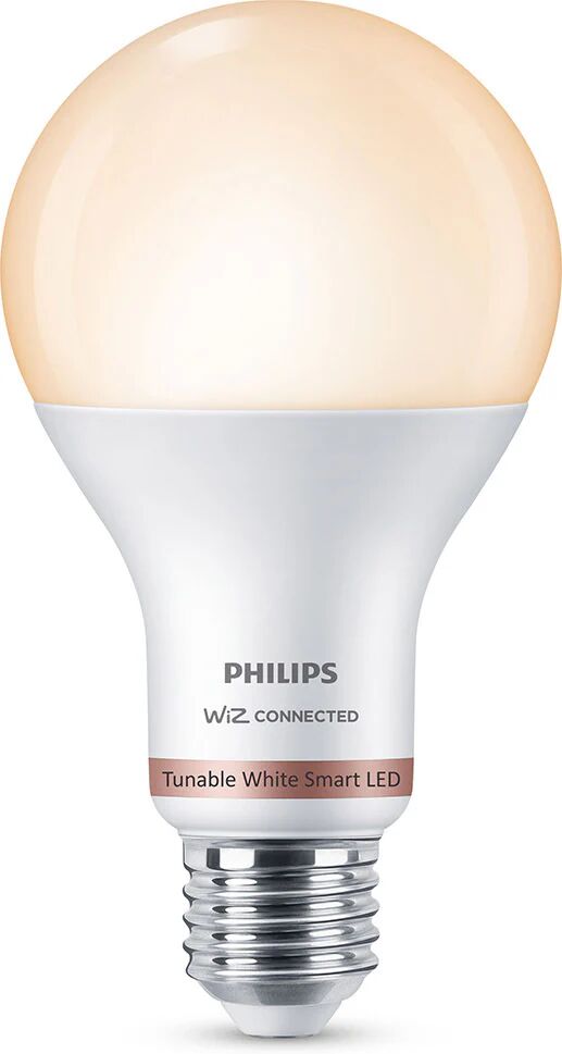 Philips LED Lampadina Smart Dimmerabile Luce Bianca da Calda a Fredda Attacco E27 100W Goccia