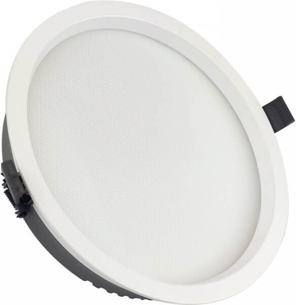 LEDDIRETTO Faro LED incasso 30W, foro ø200-210, UGR19, 110lm/W, OSRAM LED - Dimmerabile