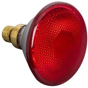 Lampada ad infrarossi PAR 38, 175 Watt, a risparmio energetico, rosso