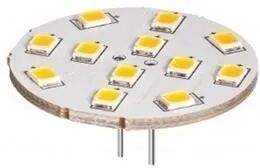 Lampadina Led G4 2w=20w 170 Lumen 2800k Luce Calda 80 Ra Ø 30 Mm Orizzontale