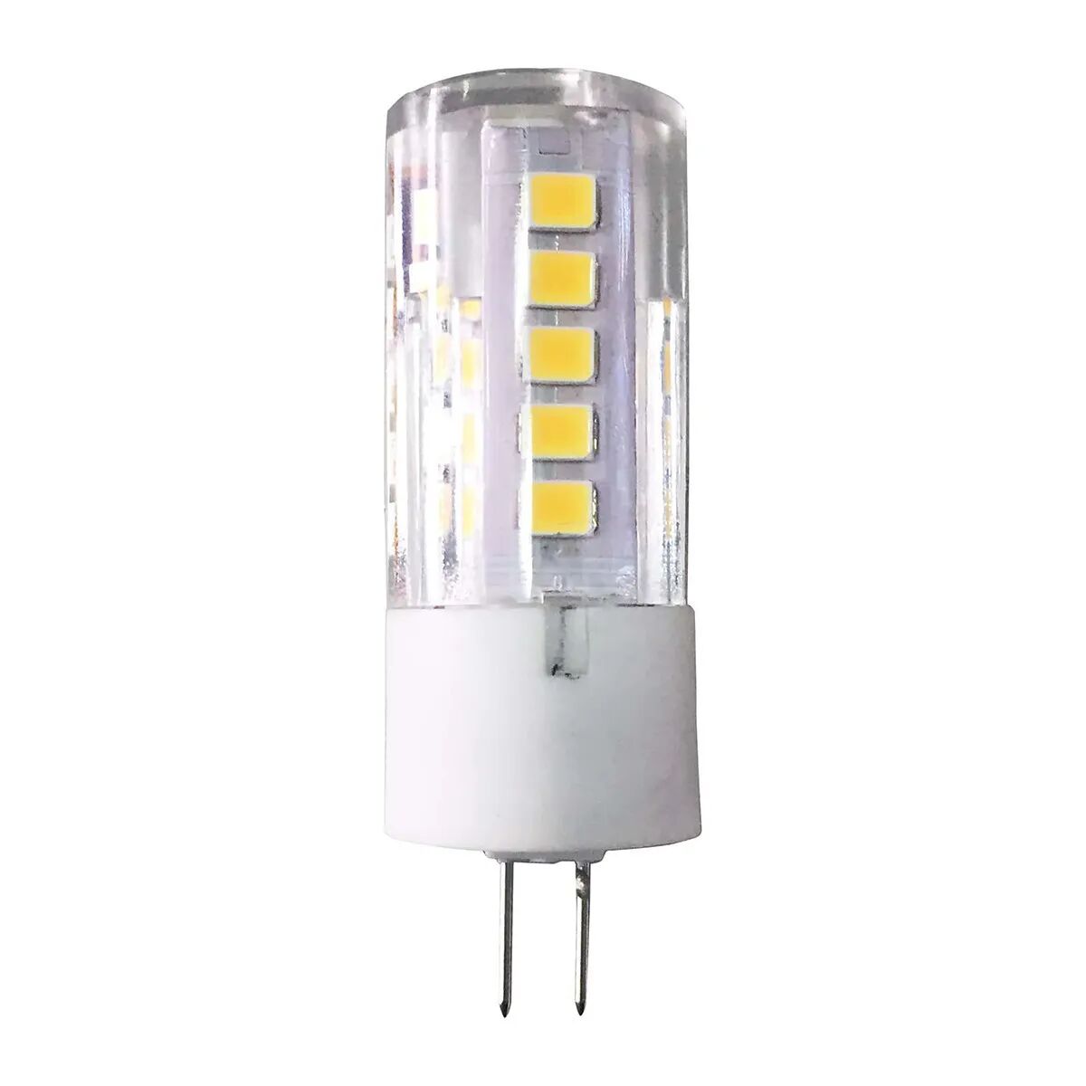 2 Lampadine Parko Led Mr11 G4 3w=25w 250 Lumen 2700k Luce Calda Ø 16x46 Mm