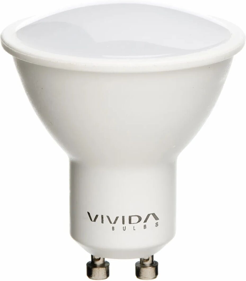 VIVIDA INTERNATIONAL Lampadina Vivida Led Smd Gu10 3w=24w 270 Lumen 6000k Luce Fredda Dimensioni Ø 50x60 Mm