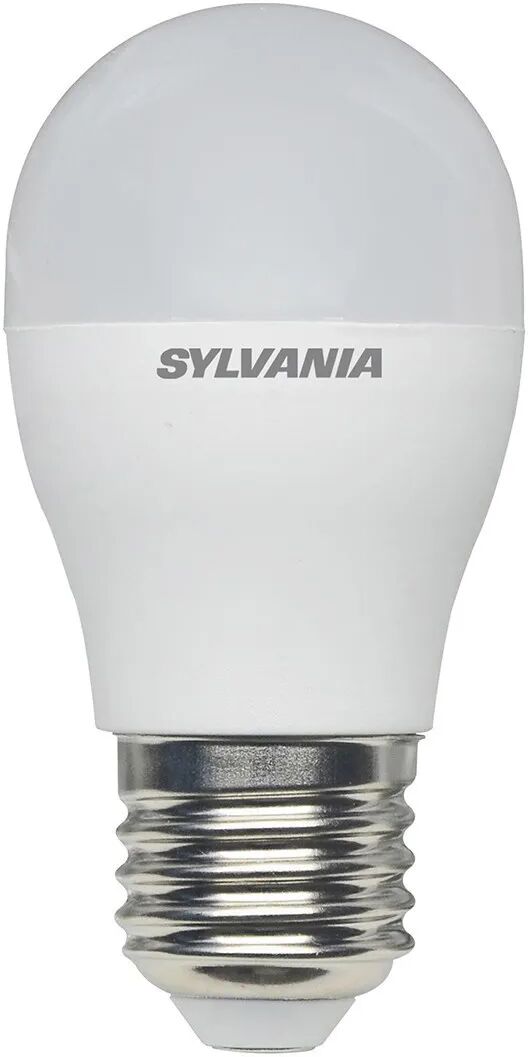 FEILO_SYLVANIA Lampadina Sylvania Led Sfera Satinata E27 8w=60w 806 Lumen 2700k Luce Calda Ø 45x90 Mm