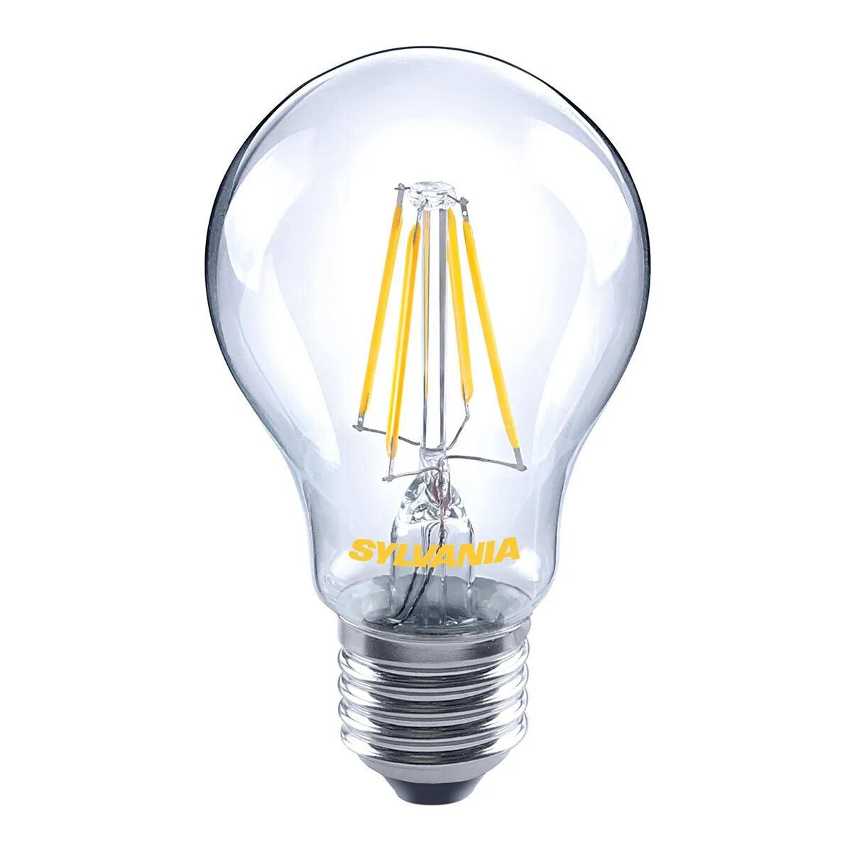 FEILO_SYLVANIA Lampadina Sylvania Led Filamento Goccia E27 7w=60w 806 Lumen 2700k Luce Calda Dimmerabile