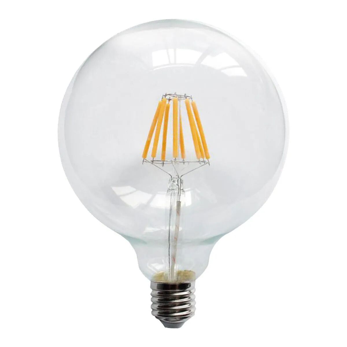 Lampadina Globo A Filamento 7,5w=60w E27 780 Lumen 4000k Luce Bianca Ø125x195 Mm