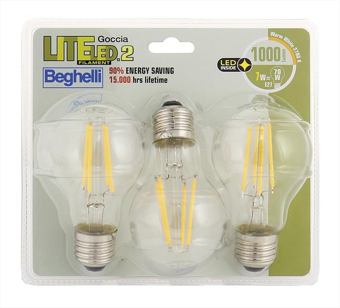 Beghelli Litefiled2 Go 7w 1000le27 2.7k