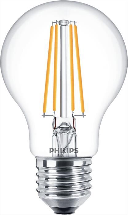 Philips Lampada A Led Goccia Fil.e27 60w Cld-white