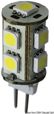 Osculati Lampadina LED SMD zoccolo G4 per faretti 1,6