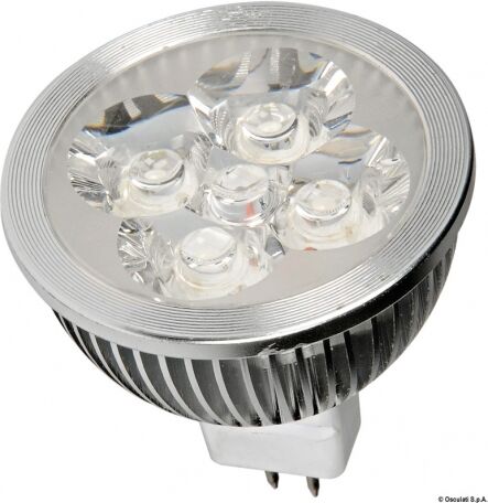 Osculati Lampadina LED a faretto Bulbo ricambio LED HD 4 W