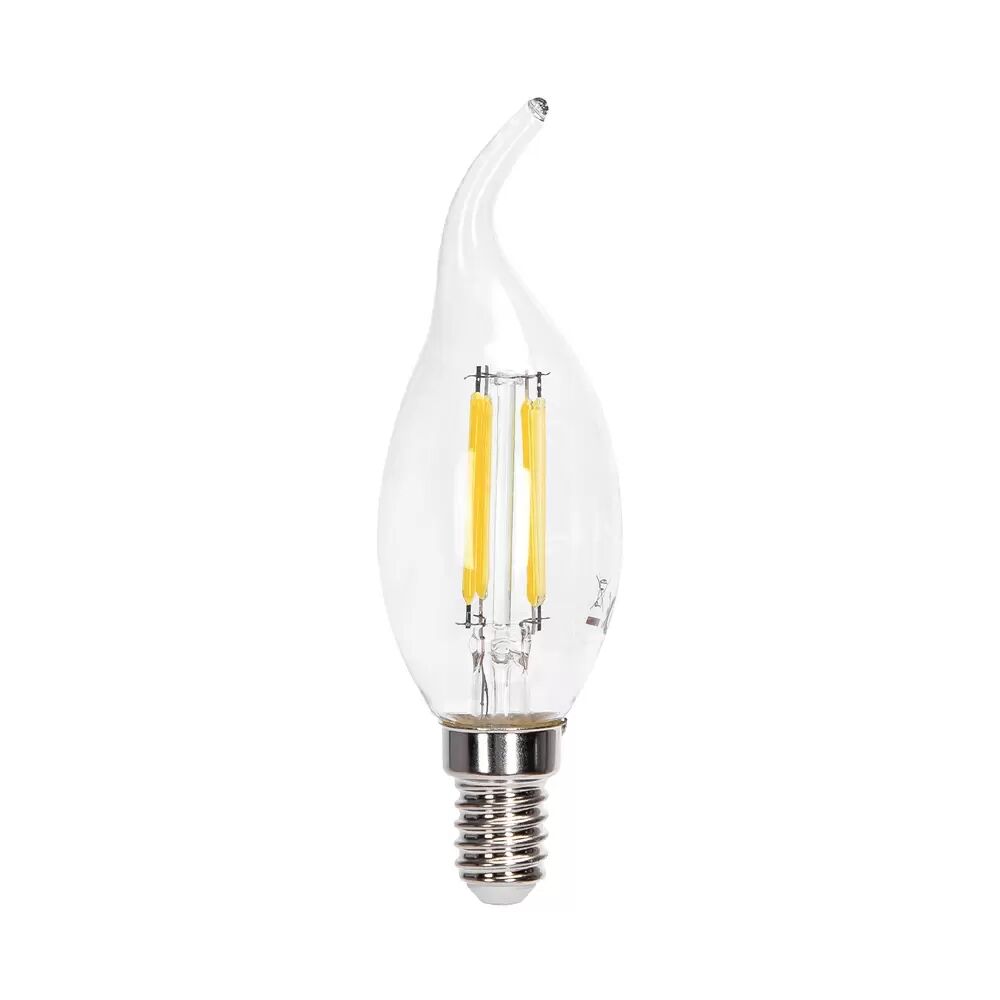 Lampadina Led a Filamento E14 CL35 a colpo di vento 6W Bianco caldo 2700K Neos