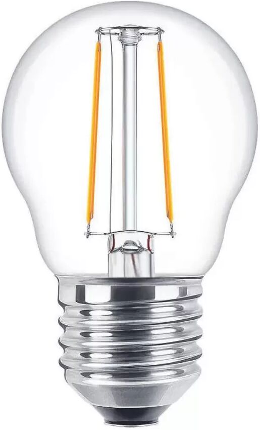 Lampadina Led a Filamento E27 G45 a sfera 2W Bianco caldo 2700K Novaline