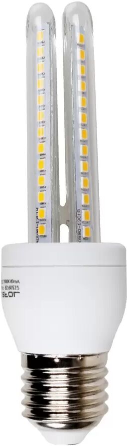 Lampadina Led E27 a tubo a U 8W Bianco caldo 3000K Aigostar