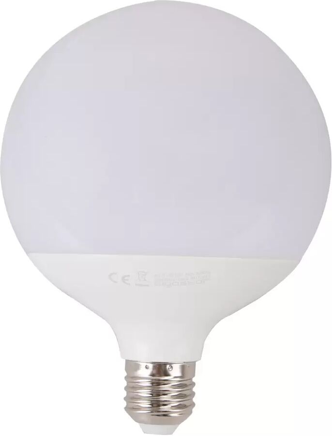 Lampadina Led E27 G120 a globo 18W Bianco caldo 3000K Aigostar