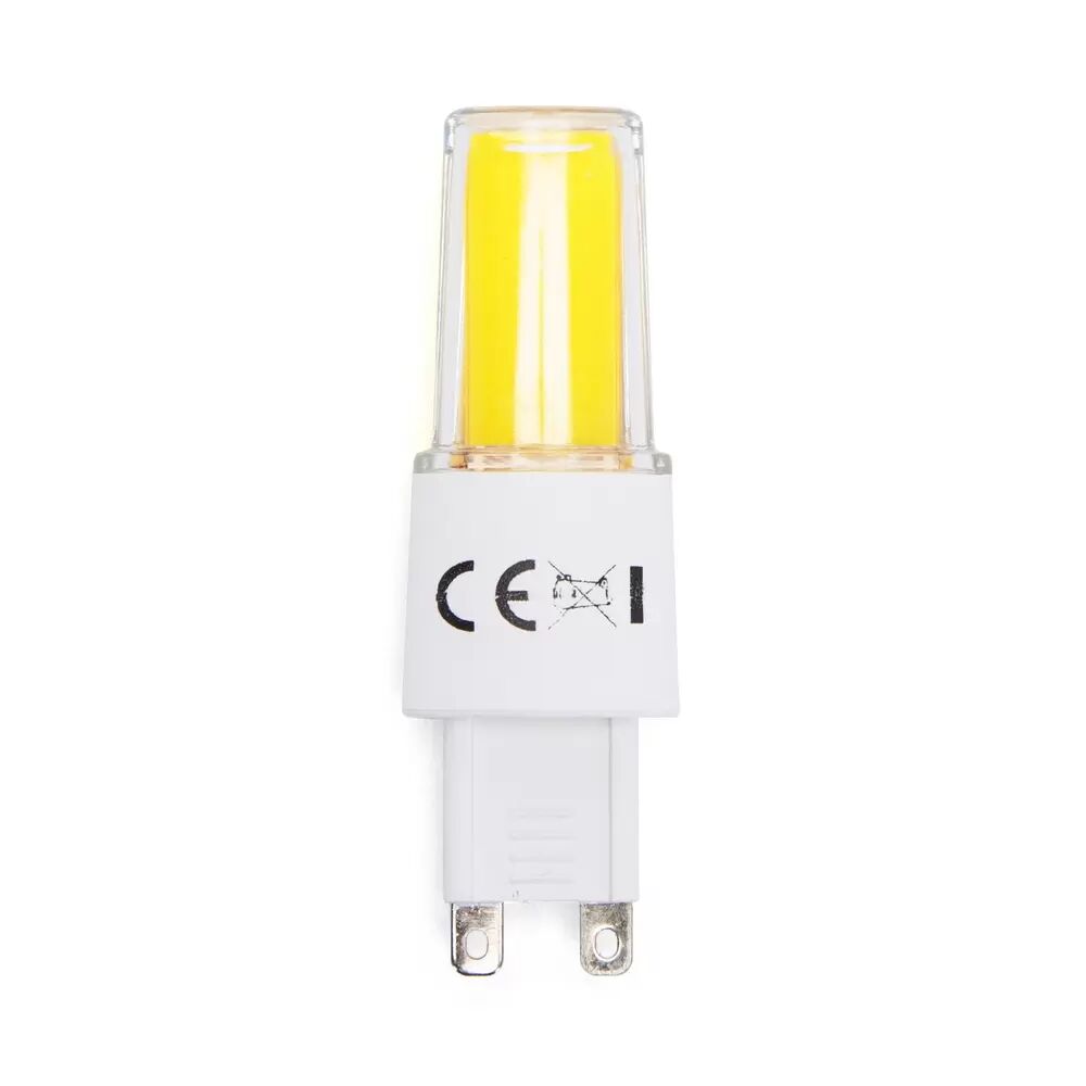 Lampadina Led G9 a Capsula 3,3W COB in vetro trasparente Bianco freddo 6500K Aigostar