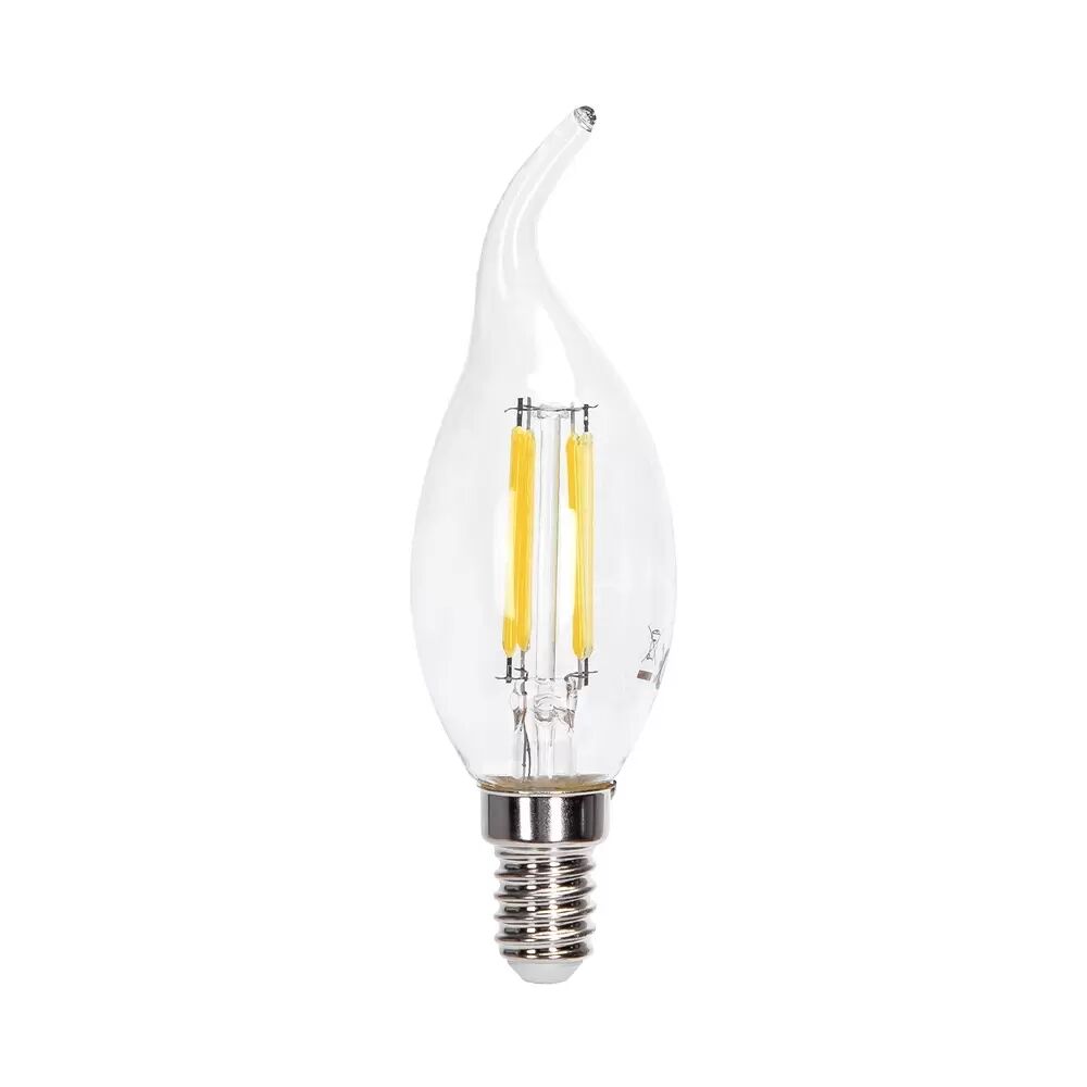 Lampadina Led a Filamento E14 CL35 a colpo di vento 6W Bianco neutro 4000K Neos