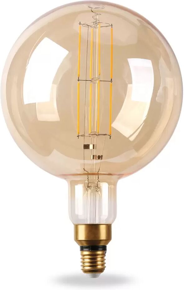 Lampadina Led Vintage a Filamento E27 G200 8W decorativa Bianco caldo 2200K Novaline