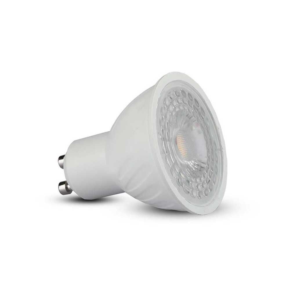 V-Tac Pro Vt-227d Lampadina Spot Led Chip Samsung Smd 6w Gu10 38° Bianco Caldo 3000k Dimmerabile - Sku 21195