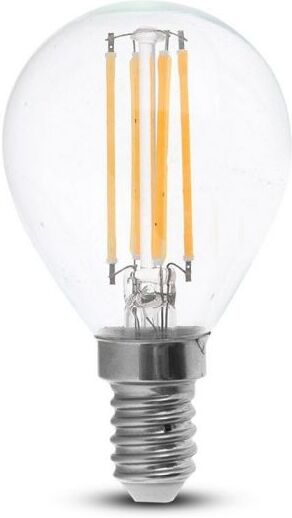 V-Tac Vt-1996 Lampadina Led 4w Filamento E14 P45 Luce Bianco Naturale 4000k - 4425