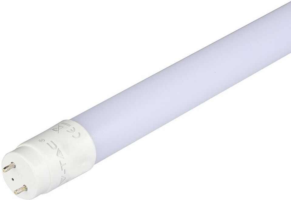 V-Tac Vt-1277 Tubo Led Neon 18w T8 G13 120cm Bianco Freddo 6500k In Nanoplastica Sku 216264