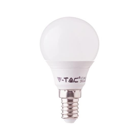 V-Tac Vt-270 Lampadina Chip Led Samsung 7w E14 P45 Bianco Caldo 3000k - Sku 863