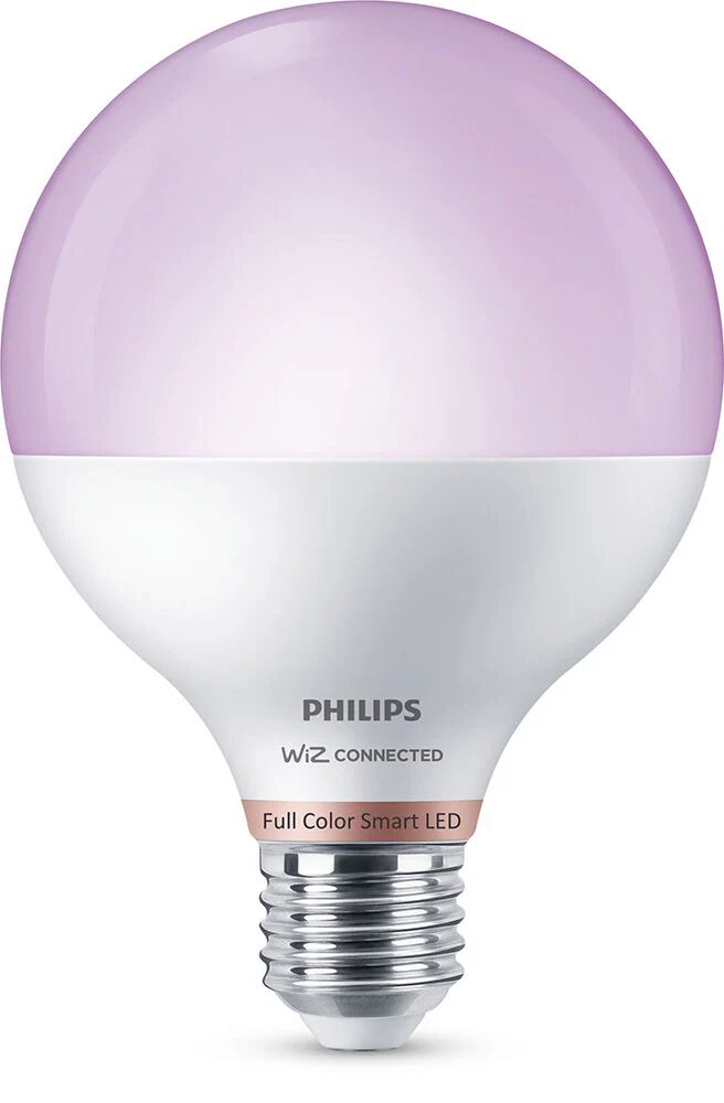 Philips LED Lampadina Smart Dimmerabile Luce Bianca o Colorata Attacco E27 75W Globo