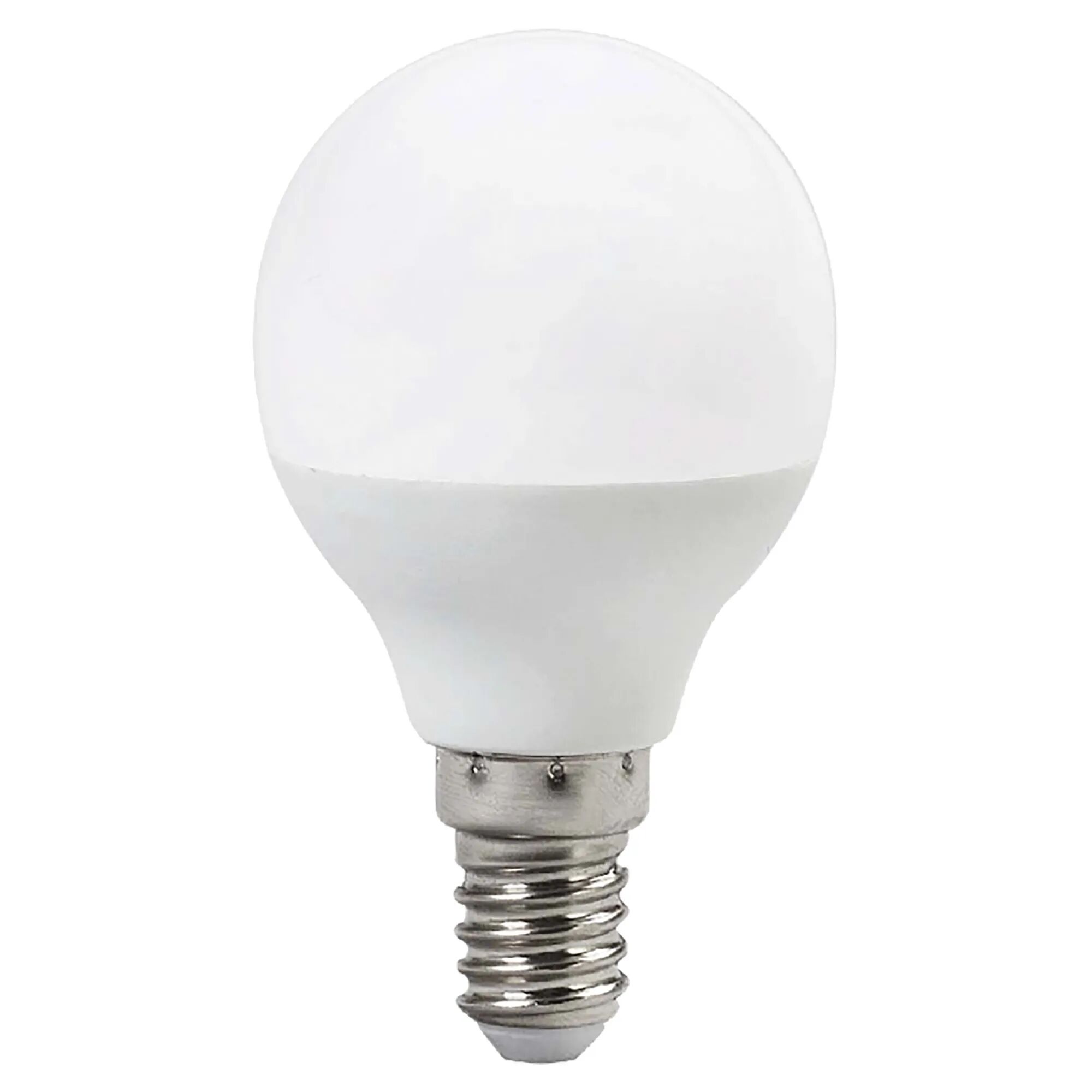 Tecnomat LAMPADINA VIVIDA LED MINISFERA E14 5W=39W 437 lumen 4000K LUCE BIANCA Ø 45x80 mm