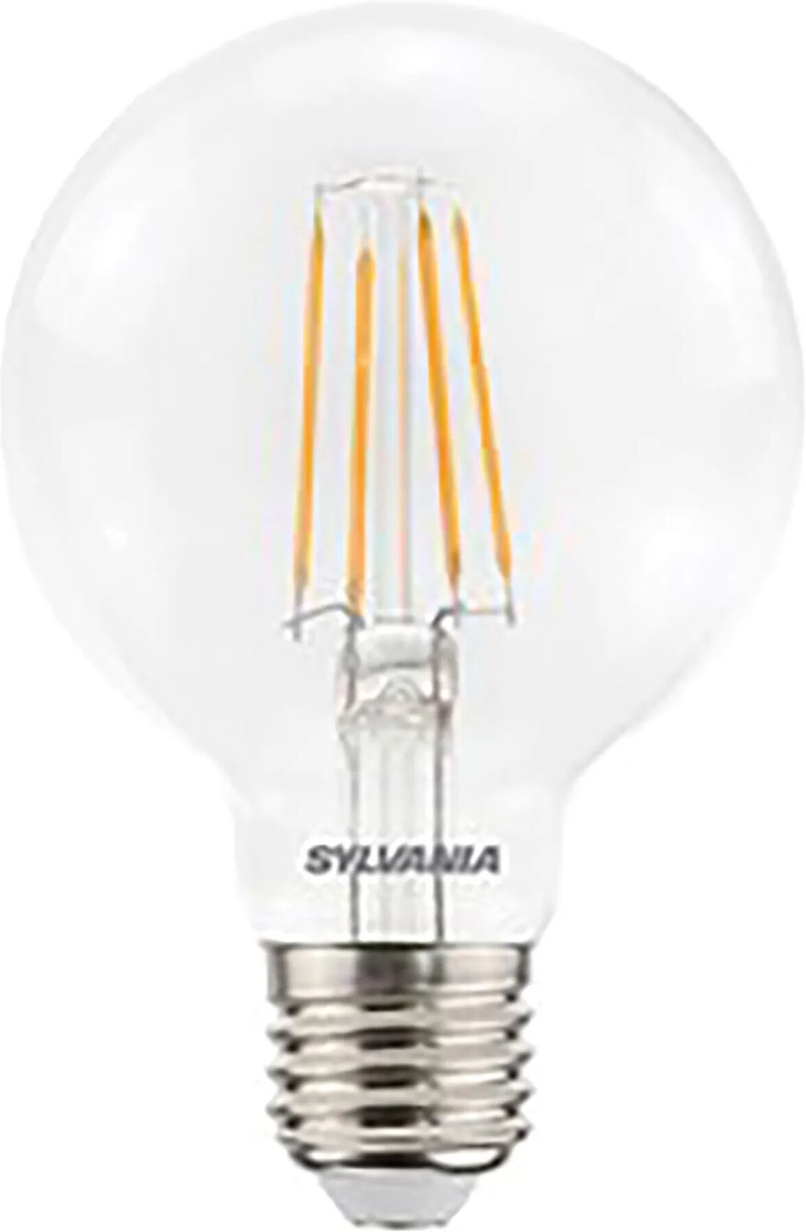 Feilo_sylvania LAMPADINA SYLVANIA LED FILAMENTO GLOBO E27 6W=50W 640 lumen 2700K LUCE CALDA Ø80x122 mm