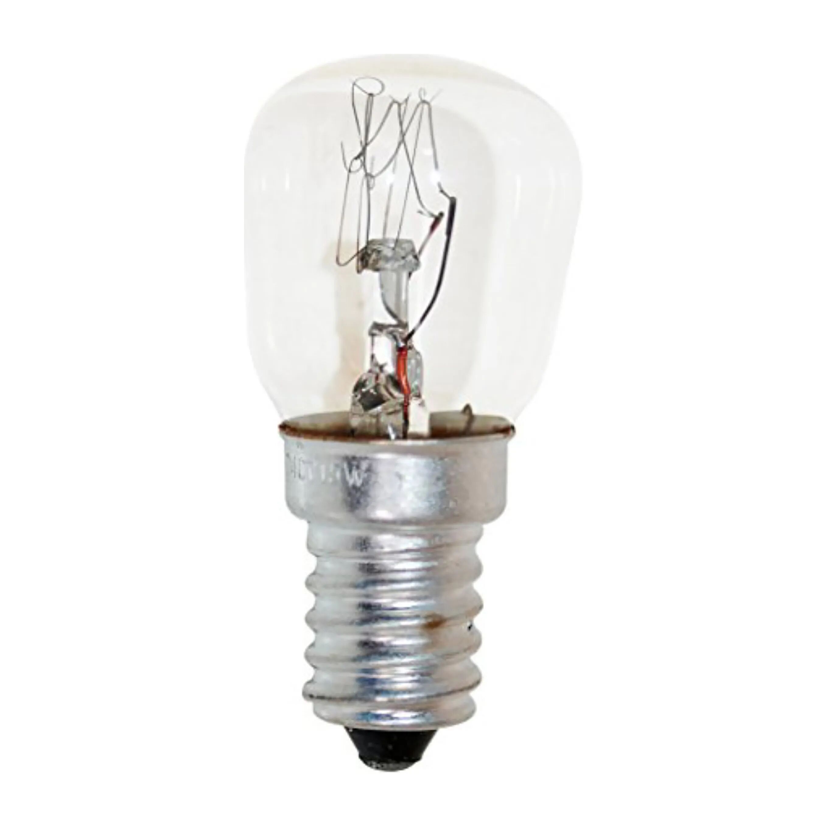 Tecnomat LAMPADINA AD INCANDESCENZA DA FRIGO E14 15W 60-95 lumen 2000-2500K LUCE CALDA 25x56 mm 230V