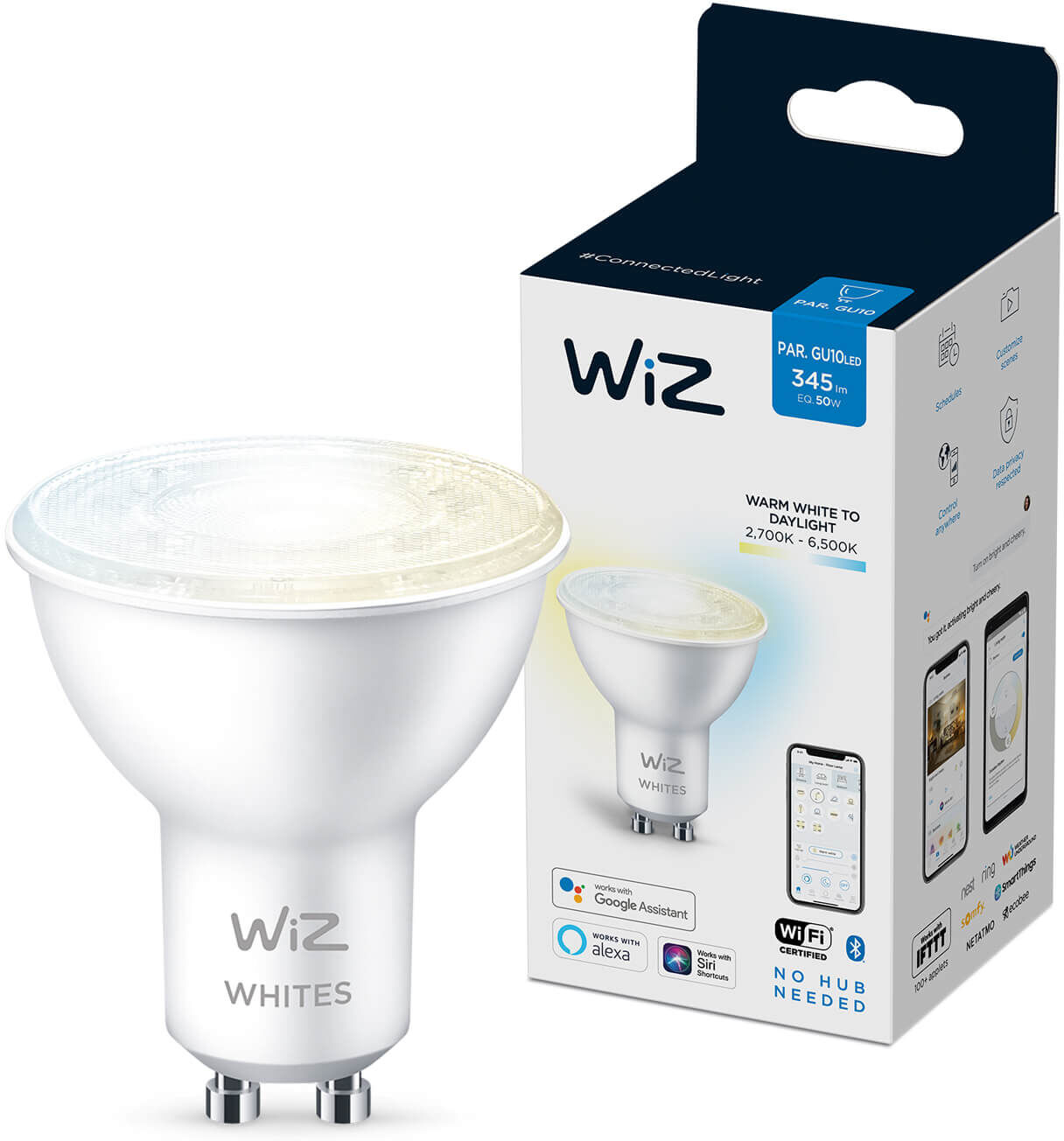 WiZ spot - Wi-Fi - wittinten - GU10