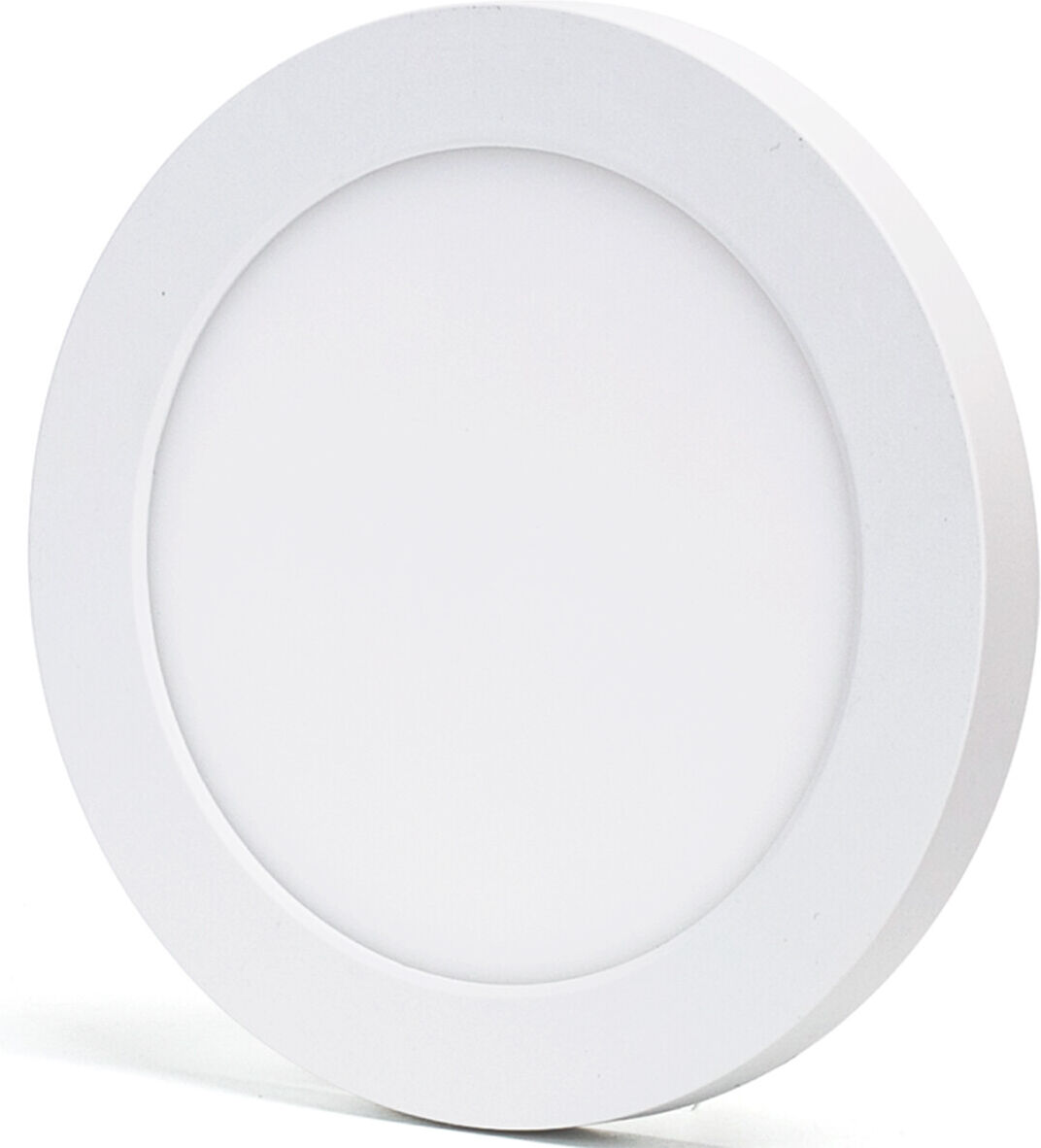 BES LED LED Downlight Pro - Aigi Foka - Inbouw/Opbouw - Rond - 12W - Aanpasbare Kleur CCT - Mat Wit - Kunststof