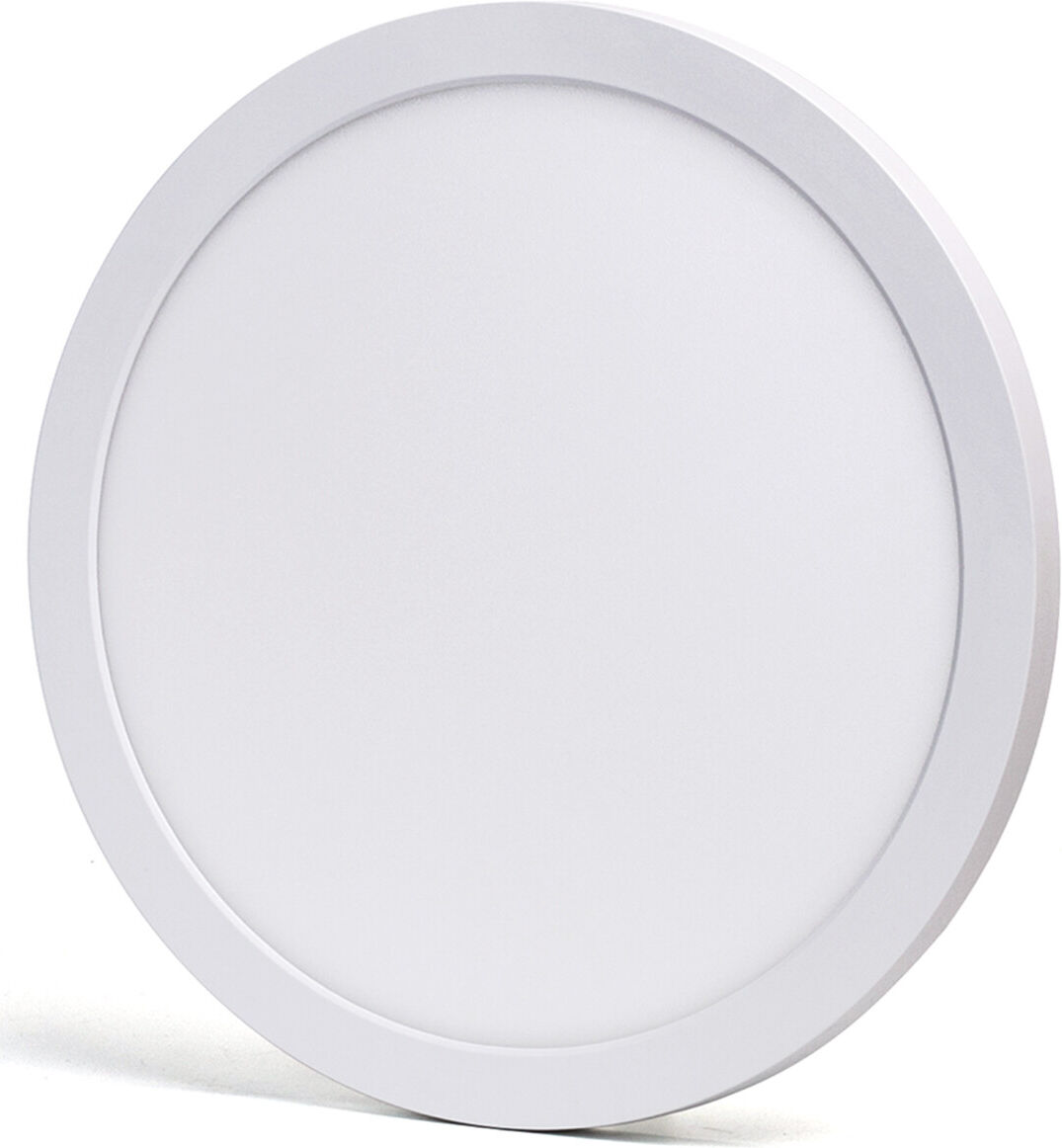 BES LED LED Downlight Pro - Aigi Foka - Inbouw/Opbouw - Rond - 30W - Aanpasbare Kleur CCT - Mat Wit - Kunststof