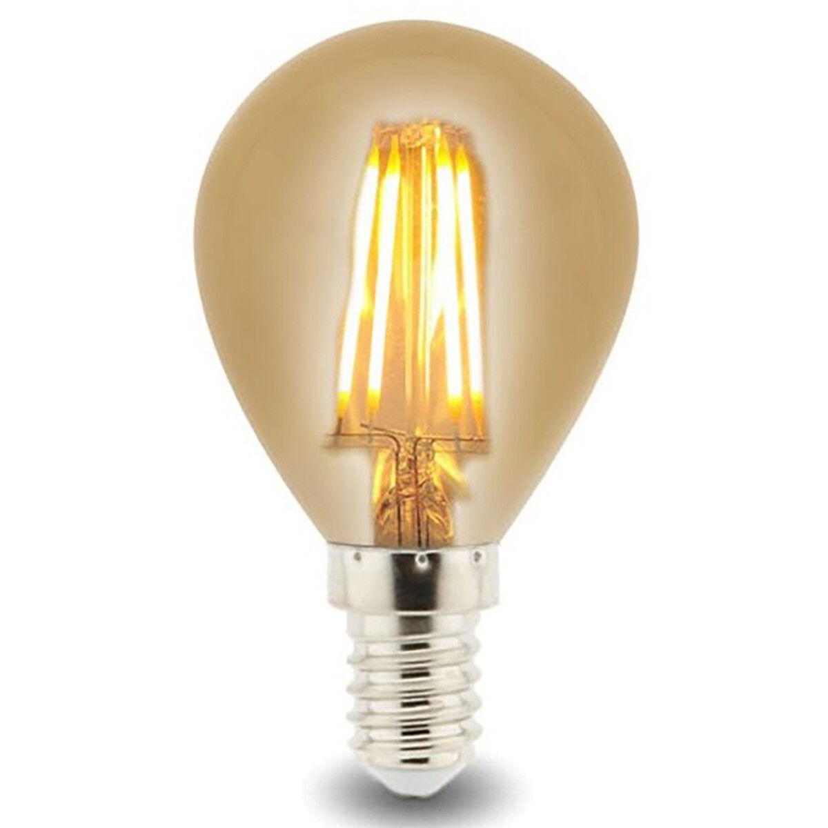 BES LED LED Lamp - Facto - Filament Bulb - E14 Fitting - 4W - Warm Wit 2700K