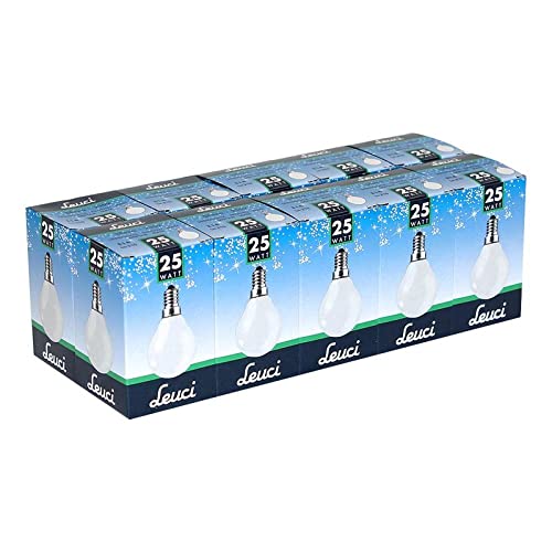 Leuci 10 x  gloeilamp druppels 25W E14 MATT gloeilampen gloeilampen gloeilampen