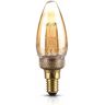 V-TAC LED kroonluchter lampjes - E14 fitting - Kaarsvorm C37 - 1800K Zeer warm wit - kaarslampjes - filamentlamp