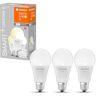 Ledvance Smarte LED-Lampe mit WiFi Technologie, Sockel E27, Dimmbar, Warmweiß (2700 K), ersetzt Glühlampen mit 100 W, SMART+ WiFi Classic Dimmable, 3er-Pack